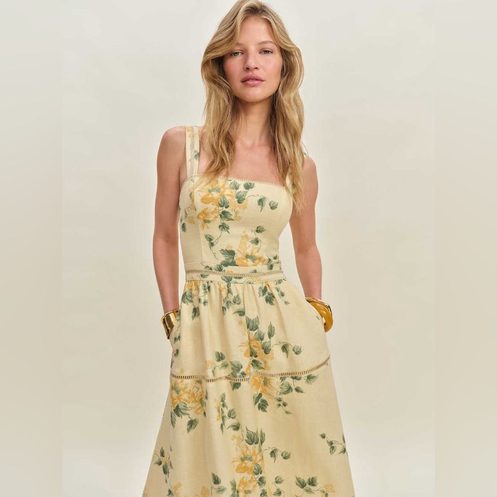 Reformation Everett Linen Dress - Picture 11 of 11